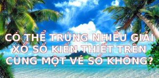 Có thể trúng nhiều giải xổ số kiến thiết trên cùng một vé số không? Giải đáp chi tiết